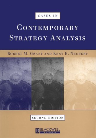 9780631213604: Cases in Contemporary Strategy Analysis