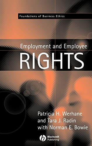 Imagen de archivo de Employment and Employee Rights a la venta por Better World Books