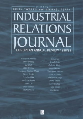 Beispielbild fr Industrial Relations Journal European Annual Review 1998/1999 zum Verkauf von Bookoutlet1