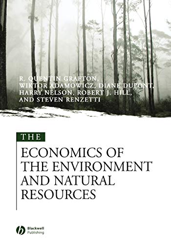 Imagen de archivo de The Economics of the Environment and Natural Resources a la venta por Phatpocket Limited