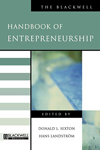 Beispielbild fr The Blackwell Handbook of Entrepreneurship zum Verkauf von ThriftBooks-Dallas