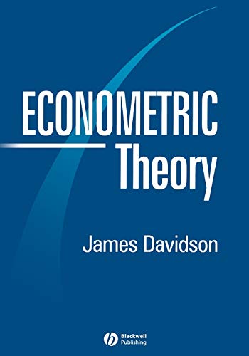 9780631215844: Econometric Theory