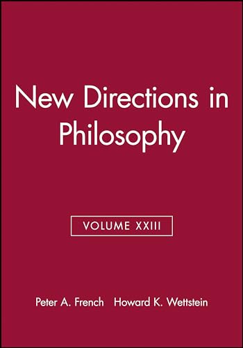 Beispielbild fr New Directions in Philosophy (Volume XXIII - 23) zum Verkauf von Liberty Book Shop