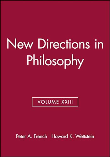 Stock image for New Directions in Philosophy (Volume XXIII - 23) for sale by Liberty Book Shop