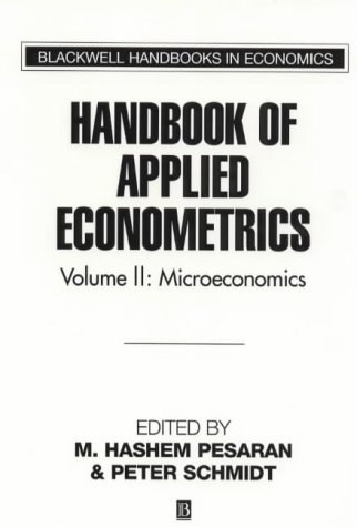 Stock image for Microeconomics (Handbook of Applied Econometrics, Volume 2) for sale by Wonder Book