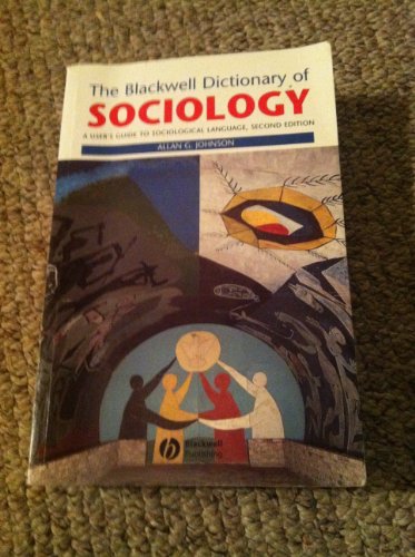 9780631216810 The Blackwell Dictionary Of Sociology A