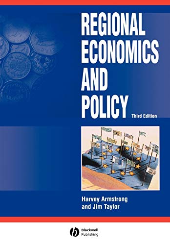 Beispielbild fr Regional Economics and Policy, 3rd Edition zum Verkauf von WorldofBooks