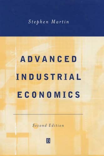 9780631217565: Advanced Industrial Economics