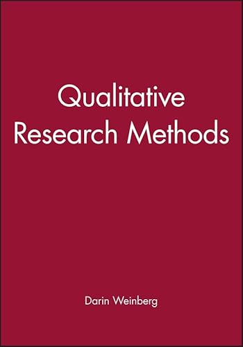 Beispielbild fr Qualitative Research Methods zum Verkauf von Better World Books