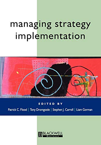 Imagen de archivo de Managing Strategy Implementation a la venta por Better World Books: West