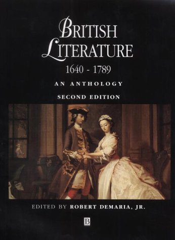 9780631217688: British Literature 1640-1789: An Anthology