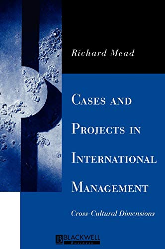 9780631218326: Cases and Projects in International Management: Cross-Cultural Dimensions