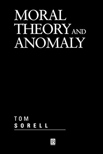 Imagen de archivo de Moral Theory and Anomaly (Aristotelian Society Monographs) a la venta por Magus Books Seattle