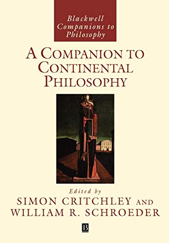 Stock image for A Companion to Continental Philosophy for sale by HPB-Red