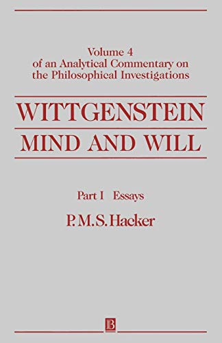 Immagine dell'editore per Wittgenstein: Mind and Will: Part I: Essays (Volume 4) venduto da Anybook.com