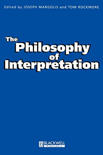 Stock image for Philosophy of Interpretation: 4 (Metaphilosophy) for sale by Books From California