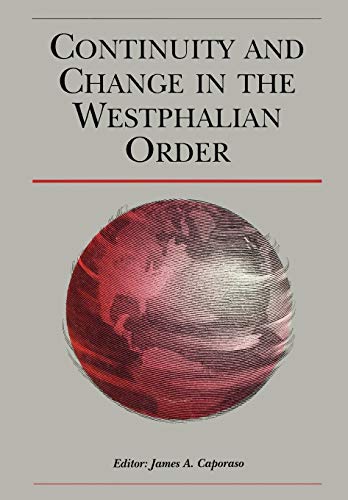 Stock image for Continuity and Change in the Westphalian Order for sale by -OnTimeBooks-