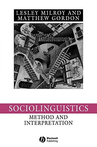 9780631222255: Sociolinguistics: Method and Interpretation (Language in Society)