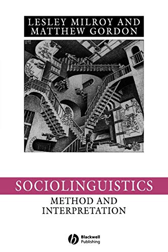 9780631222255: Sociolinguistics: Method and Interpretation, 2nd Edition (Language in Society)