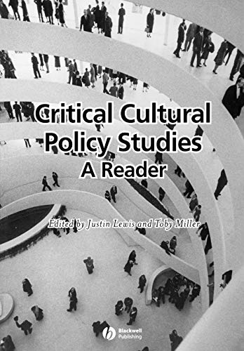 9780631223009: Critical Cultural Policy Studies: A Reader