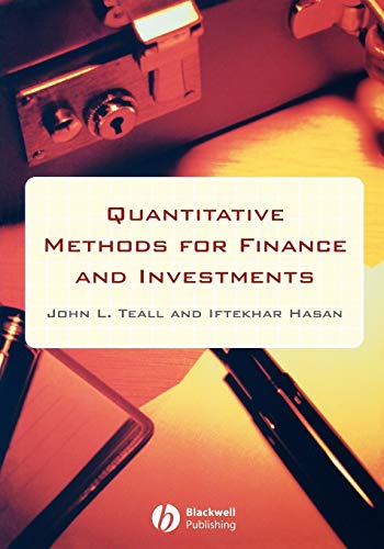 Stock image for Quantitative Methods for Finance and Investments for sale by PAPER CAVALIER US