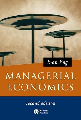 9780631225164: Managerial Economics