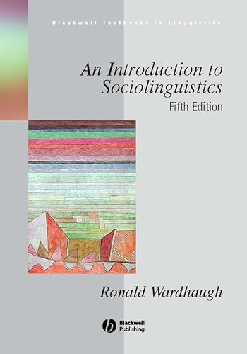 9780631225393: An Introduction to Sociolinguistics (Blackwell Textbooks in Linguistics)