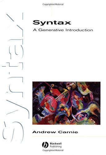 9780631225447: Syntax:A Generative Introduction (Introducing Linguistics)
