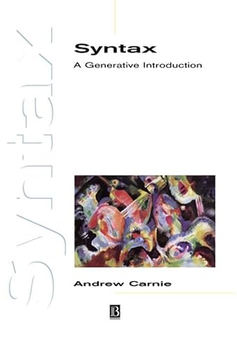 9780631225447: Syntax:A Generative Introduction (Introducing Linguistics)