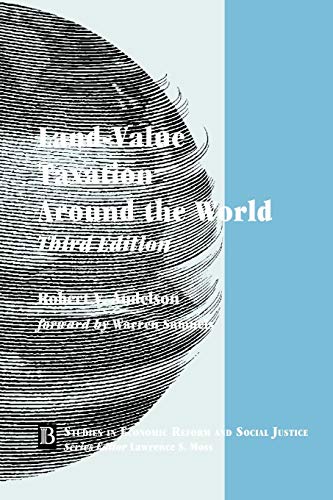 9780631226147: Land-Value Taxation Around The World: Studies in Economic Reform and Social Justice: 1 (***DO NOT USE - REFER TO SERIES CODE 2781***)