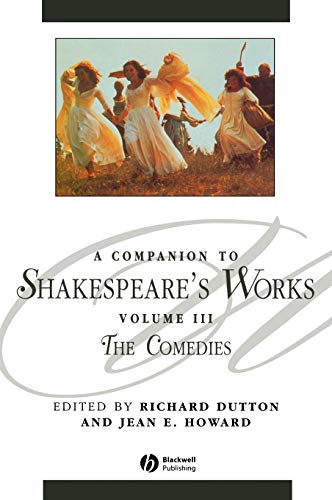 9780631226345: A Companion to Shakespeare's Works: The Comedies (3)
