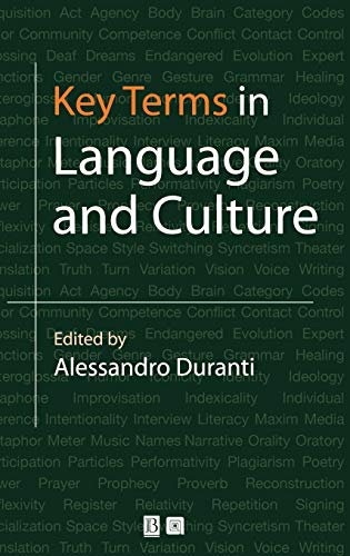 Stock image for Key Terms in Language and Culture for sale by medimops