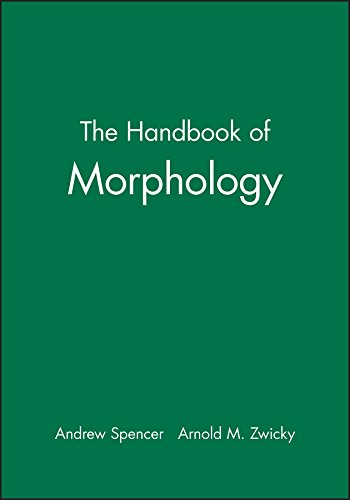 9780631226949: The Handbook of Morphology