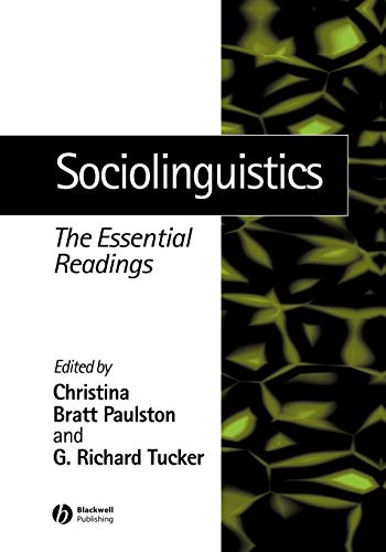 Imagen de archivo de Sociolinguistics : The Essential Readings a la venta por Better World Books: West
