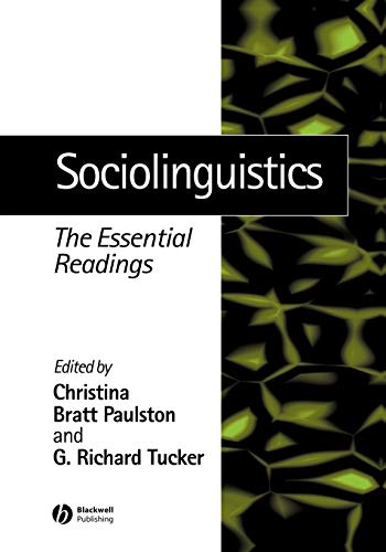 Stock image for Sociolinguistics: The Essential Readings for sale by Anybook.com