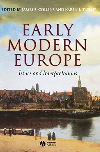 9780631228929: Early Modern Europe: Issues and Interpreations