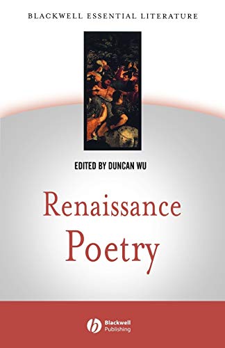 Imagen de archivo de Renaissance Poetry (Blackwell Essential Literature) a la venta por ThriftBooks-Dallas