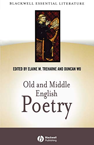 Stock image for Blackwell Essential Literature: Old and Middle English Poetry for sale by Anybook.com