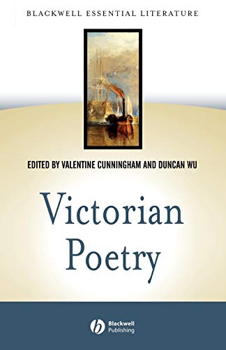 Imagen de archivo de Victorian Poetry based on The Victorians: An Anthology of Poetry and Poetics a la venta por Revaluation Books