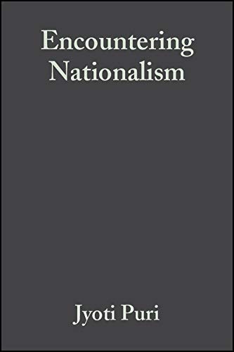 Stock image for Encountering Nationalism for sale by Blackwell's