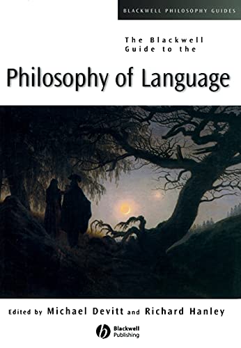 Imagen de archivo de The Blackwell Guide to the Philosophy of Language a la venta por Amazing Books Pittsburgh