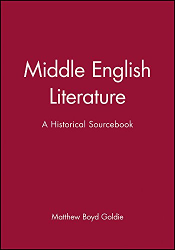 Beispielbild fr Middle English Literature: A Historical Sourcebook zum Verkauf von WorldofBooks