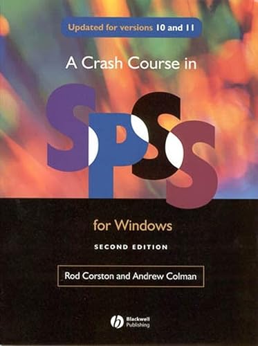 Imagen de archivo de Crash Course in SPSS for Windows Version 10 and 11: Versions 10 and 11 a la venta por WorldofBooks