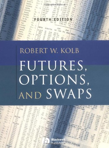 Imagen de archivo de Futures, Options, and Swaps a la venta por Better World Books