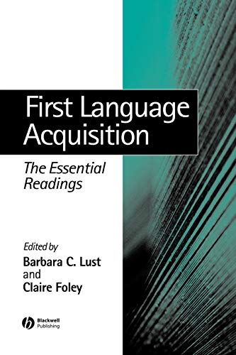 Imagen de archivo de First Language Acquisition a la venta por Blackwell's