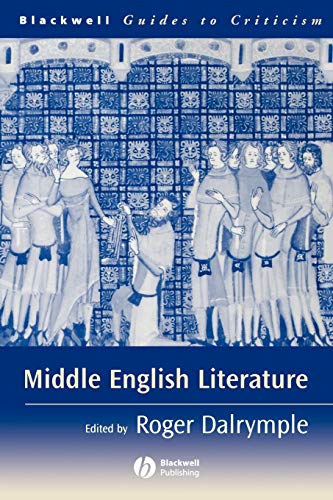 Beispielbild fr Middle English Literature: A Guide to Criticism (Blackwell Guides to Criticism) zum Verkauf von AwesomeBooks