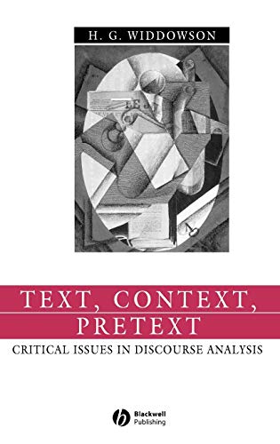 Beispielbild fr Text, Context, and Pretext zum Verkauf von Blackwell's