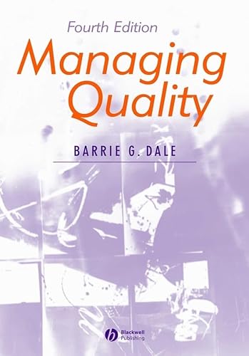 Beispielbild fr Managing Quality zum Verkauf von Better World Books