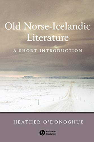 9780631236269: Old Norse-Icelandic Literature A Short Introduction