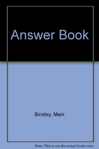 9780631901259: Answer Book